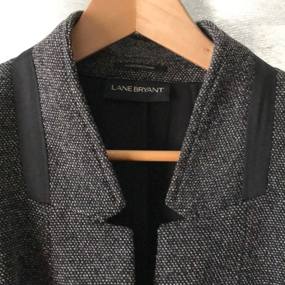 Black/Gray Tweed Blazer